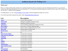 Tablet Screenshot of mailman.depaul.edu